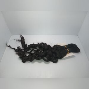 Pipha Human Hair Water Wave Braiding Hair Extensions. Natural Color. 100g14 inch